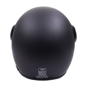 AXOR Helmet Jet Open Face - Matt Black / Black click to zoom image