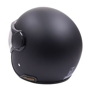 AXOR Helmet Jet Open Face - Matt Black / Black click to zoom image