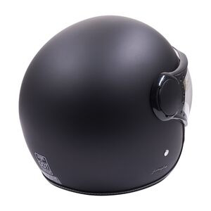 AXOR Helmet Jet Open Face - Matt Black / Black click to zoom image