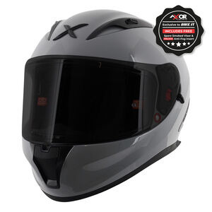 AXOR Helmet Street Full Face - Solid Gloss Nardo Grey 