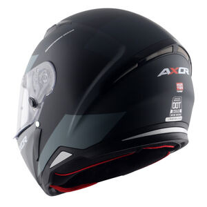 AXOR Helmet SH890 Full Face - Hunter Turbo Matt Black Grey click to zoom image
