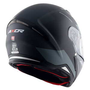 AXOR Helmet SH890 Full Face - Hunter Turbo Matt Black Grey click to zoom image