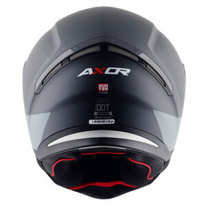 AXOR Helmet SH890 Full Face - Hunter Turbo Matt Black Grey click to zoom image