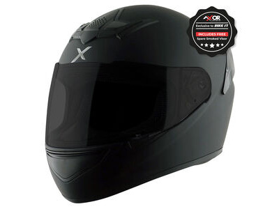 AXOR Rage Full Face Helmet - Matt Black