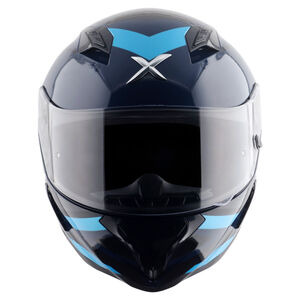 AXOR Helmet SH890 Full Face - Cornet Gloss Black Blue click to zoom image