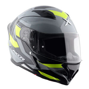 AXOR Helmet SH890 Full Face - Cornet Gloss Black Neon Yellow click to zoom image