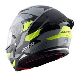 AXOR Helmet SH890 Full Face - Cornet Gloss Black Neon Yellow click to zoom image