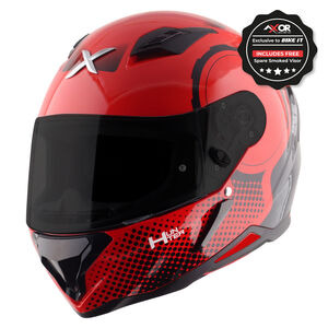 AXOR Helmet SH890 Full Face - Spear Gloss Red 