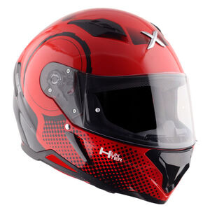 AXOR Helmet SH890 Full Face - Spear Gloss Red click to zoom image
