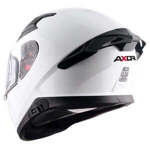 AXOR Apex Full Face Helmet White Gloss click to zoom image