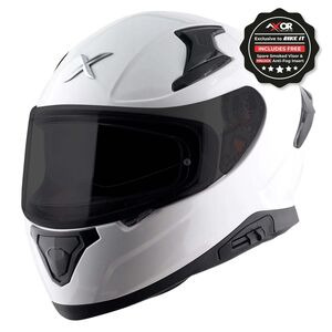 AXOR Apex Full Face Helmet White Gloss 2026