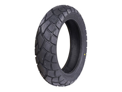 DELI TYRES 120/70-12 Street Enduro E-Marked Tubeless Scooter Tyre SB-117 Tread Pattern