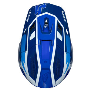 Just1 J40 Motocross Helmet Flash White Blue click to zoom image