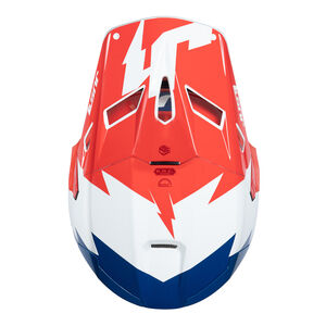 Just1 J22 Motocross Helmet Revolt Red Blue White click to zoom image