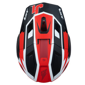 Just1 J40 Motocross Helmet Flash Red White Black click to zoom image