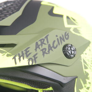 JUST1 J38 MX Helmet Mask Fluo Yellow/Black/Army Green Matt click to zoom image