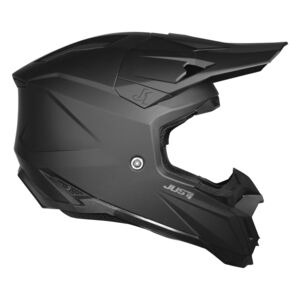JUST1 J40 Motocross Helmet Solid Matt Black click to zoom image