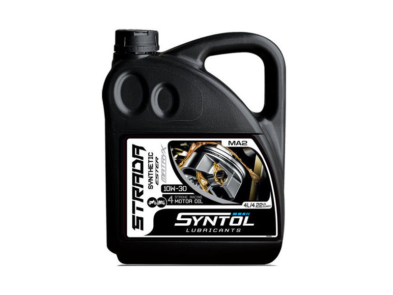 Syntol Strada 4T 10W-30 Semi Synthetic Oil 4 Litre click to zoom image