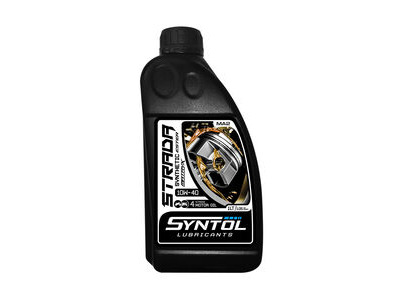 Syntol Strada 4T 10W-40 1 Litre Motorcycle Synthetic Oil