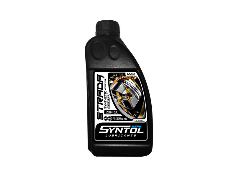 Syntol Strada 4T 20W-50 Semi Synthetic Oil 1 Litre click to zoom image