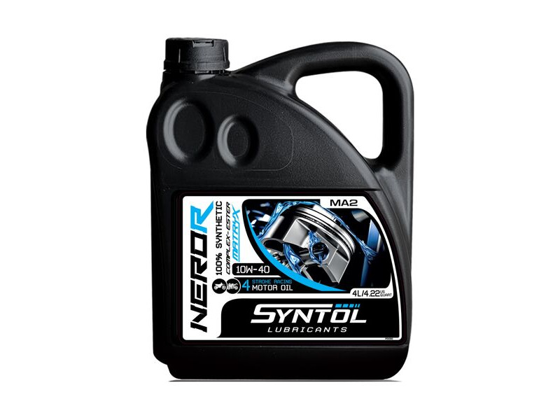 Syntol Nero-R 4T 10W-40 Racing Oil 4 Litre click to zoom image