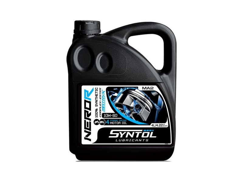 Syntol Nero-R 4T 10W-60 Racing Oil 4 Litre click to zoom image