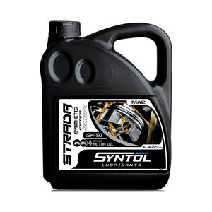 Syntol Strada 4T 15W-50 Semi Synthetic Oil 4 Litre 