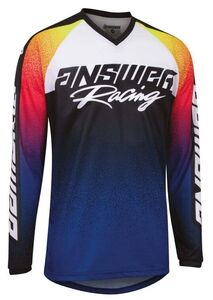 ANSWER RACING Syncron Prism Jersey - Reflex Blue/Pink 