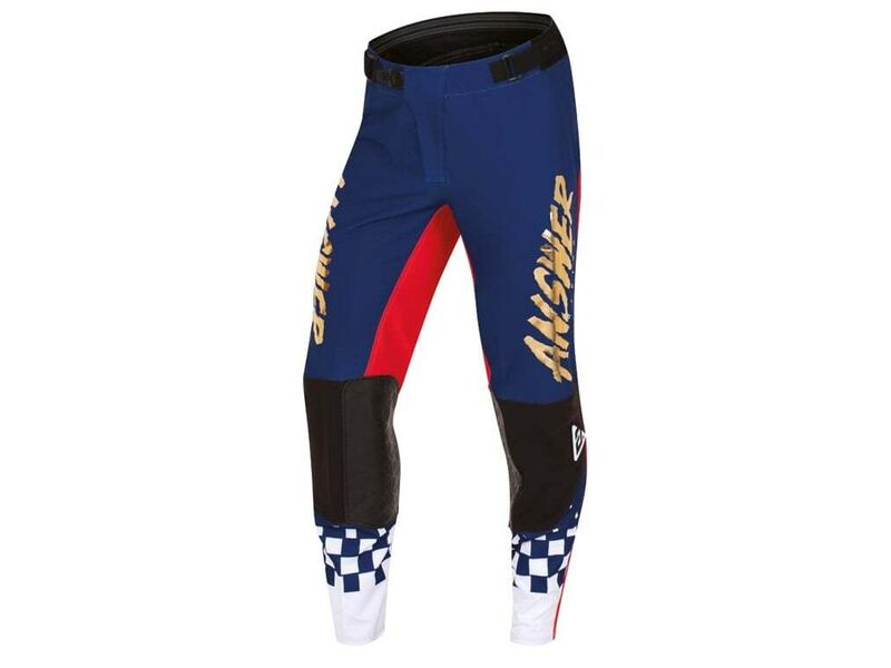 ANSWER RACING Elite Proline Pant - Navy/Red click to zoom image