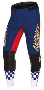 ANSWER RACING Elite Proline Pant - Navy/Red 