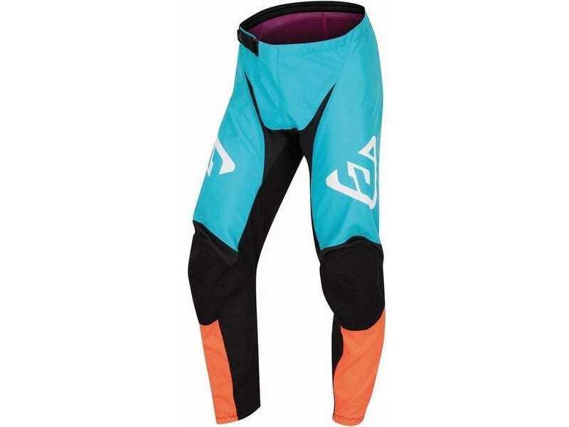 ANSWER RACING Syncron Prism Pant - Astana Blue/Hyper Orange click to zoom image