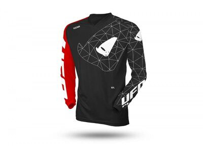 UFO Tecno Jersey Black/Red