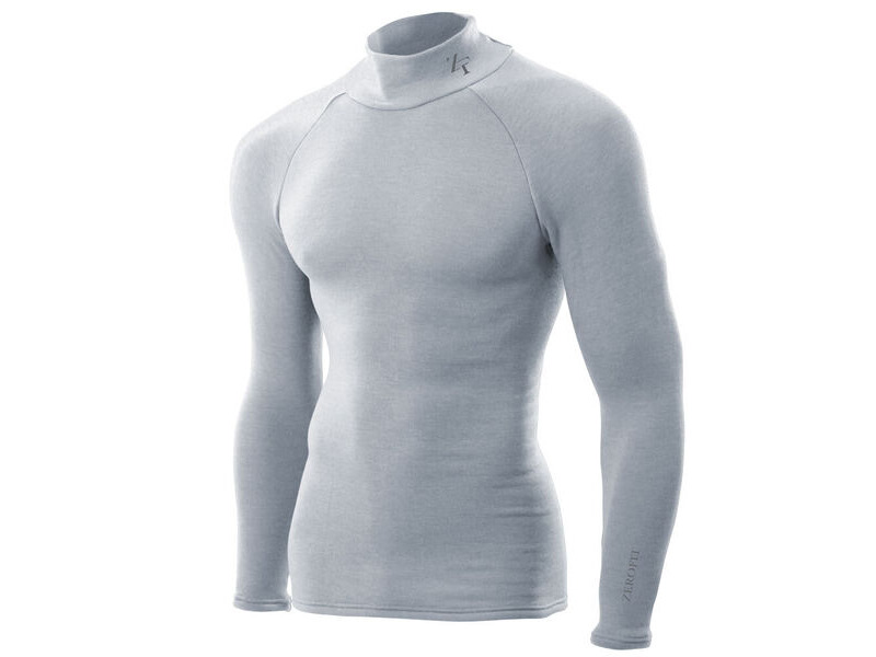 ZeroFit Ultimate Heatrub Baselayer LS Grey click to zoom image