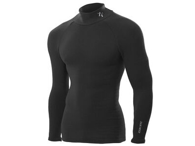 ZeroFit Ultimate Heatrub Baselayer LS Black