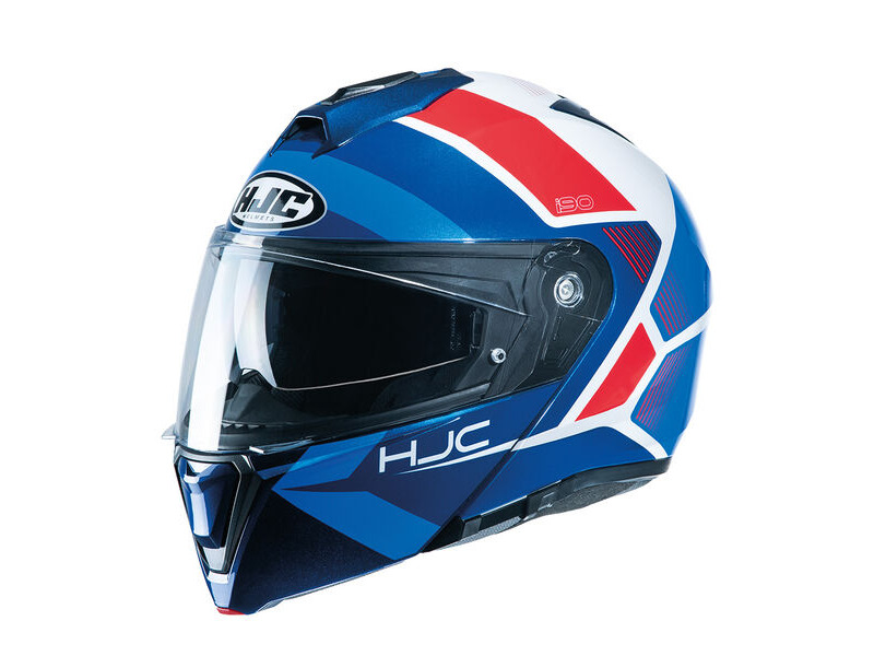 HJC I90 Hollen MC21 Red White Blue click to zoom image