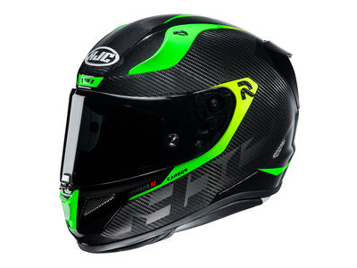 HJC RPHA 11 Bleer Carbon MC4H Green