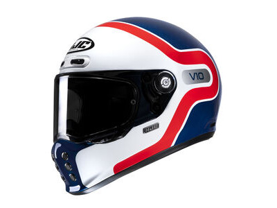 HJC V10 Grape MC21 White Red Blue