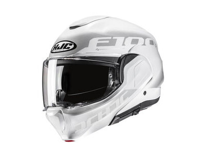 HJC F100 Hetal MC10 White