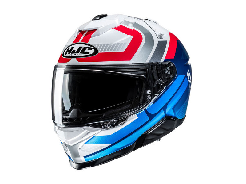 HJC I71 Viz MC21 White Red Blue click to zoom image