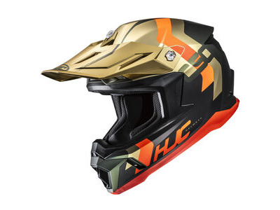 HJC C50 Primal MC6HSF Fluo Orange