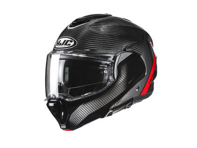 HJC F100 Carbon Stan Red MC1