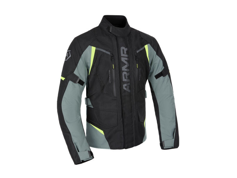 ARMR Kiso 4.0 WP MS Jacket Black/Green/Fluo Yellow click to zoom image