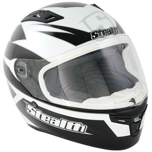 STEALTH Helmet HD117 Full Face Carbon GP Replica Matt Black 