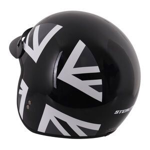 STEALTH HS391 Peaked Open Face Helmet Mono Jack click to zoom image