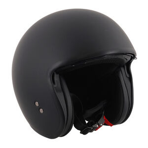 STEALTH Open Face Helmet - Matt Black click to zoom image