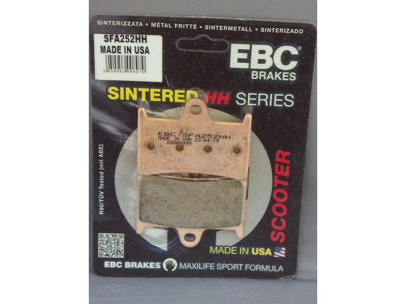 EBC BRAKES Brake Pads SFA252HH click to zoom image