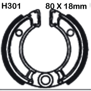 EBC BRAKES Brake Shoes H301 