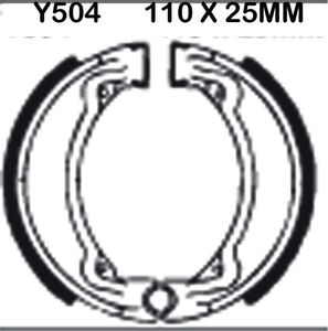 EBC BRAKES Brake Shoes Y504 