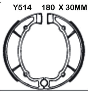 EBC BRAKES Brake Shoes Y514 