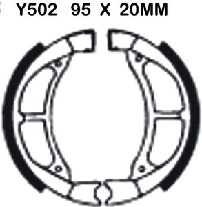 EBC BRAKES Brake Shoes Y502 